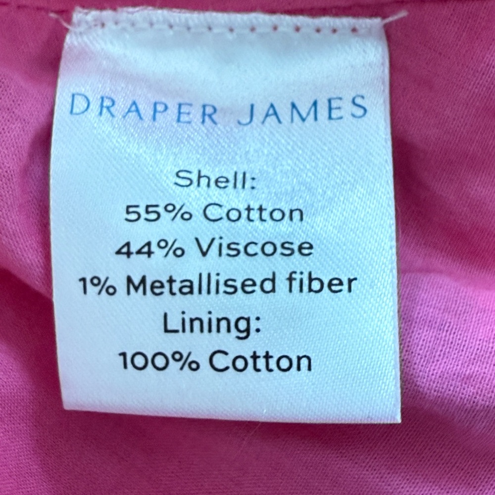 Draper James Jordan Long-Sleeve Wrap Dress in Lurex Stripe - Picture 8 of 11